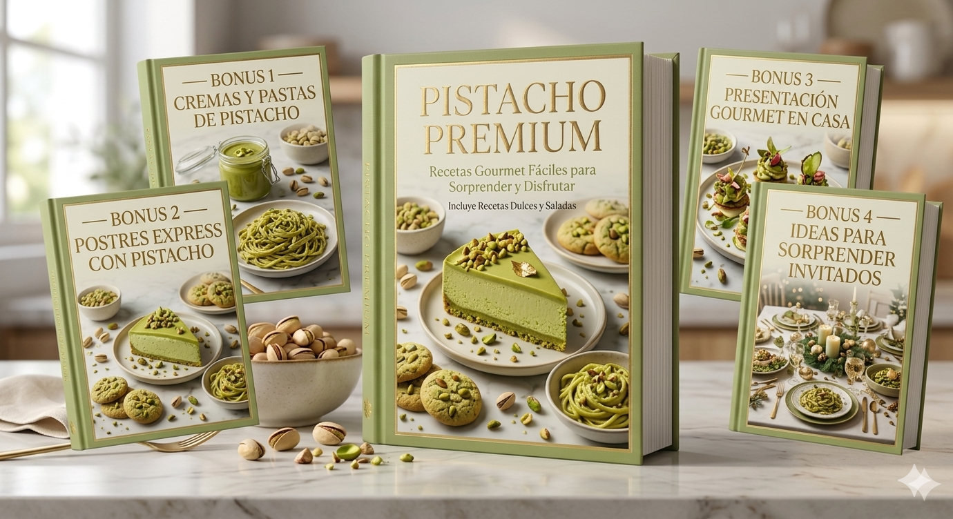 Recetas con Pistacho: Recetas Gourmet Faciles